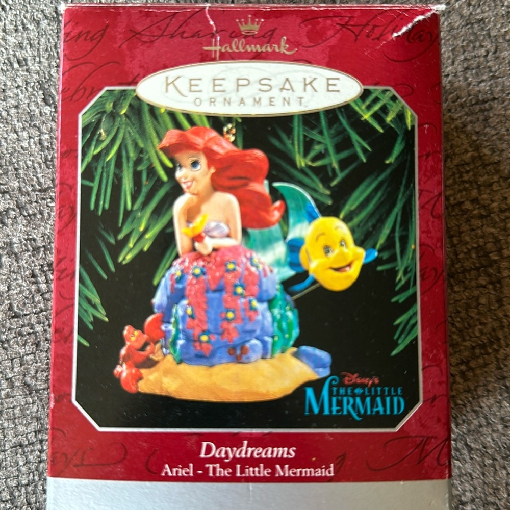 Ariel Ornament dated 1998 vintage